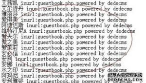 cms网站开发（dede站群模板）