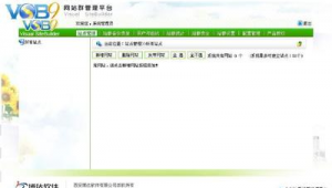 网站群管理系统（网站群信息管理系统）